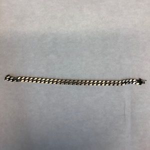 SAINT LAURENT STERLING SILVER BRACELET 925 ysl